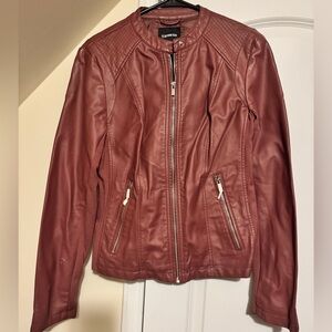 Express Women’s Leather Jacket- L